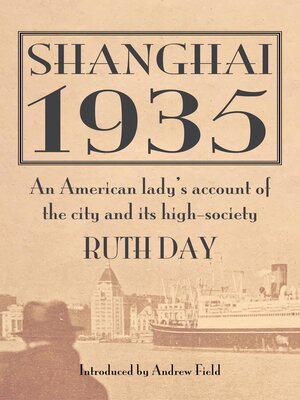 cover image of Shanghai 1935